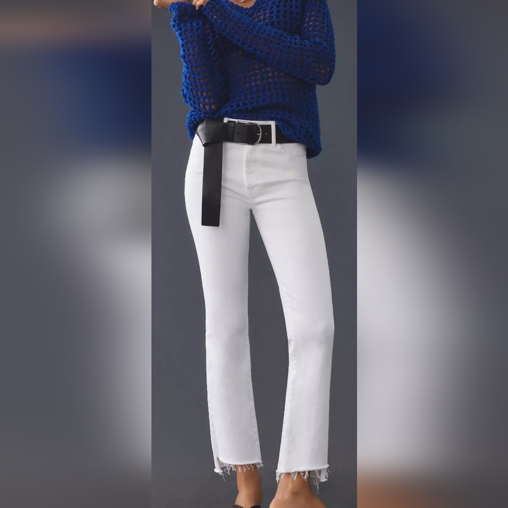 Mother jeans the insider croped step fray fairest of them all (Like New )